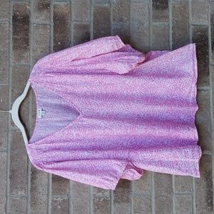 J Crew Short Sleeve Blouse